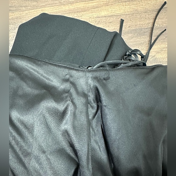 Galvan London Black Halter Neck Jumpsuit - Picture 9 of 12